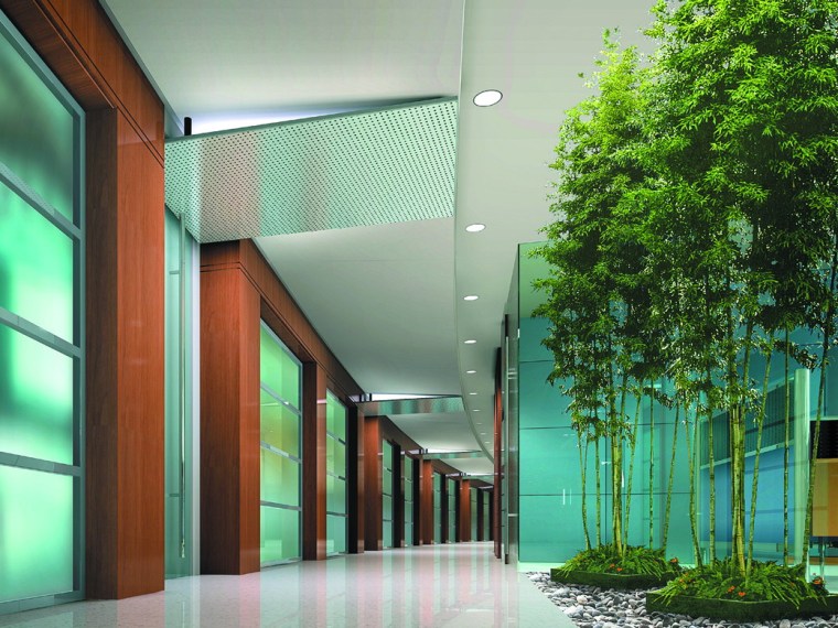 园林绿化验收需要哪些材料资料下载-亚洲包装材料制造中心商务楼
