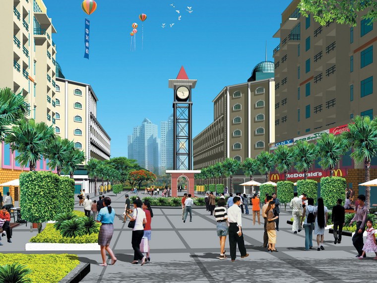 太原居住建筑资料下载-龙城小区