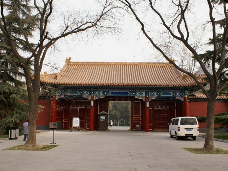 仿木栏杆图片资料下载-北京景山公园