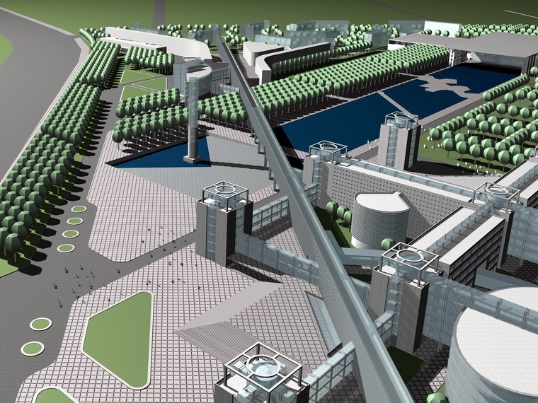 珠海工程学院投标方案资料下载-沈阳市政与环境工程学院新校区