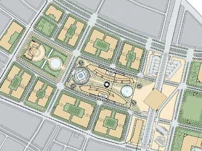 高铁站建筑设计平面图资料下载-新竹高铁站总体规划