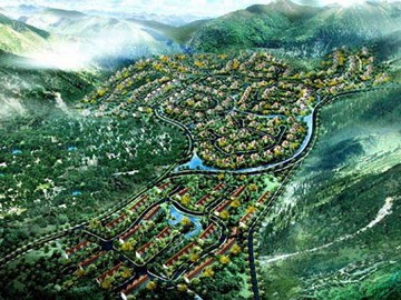 山坡别墅总体规划资料下载-杭州生态园别墅总体规划