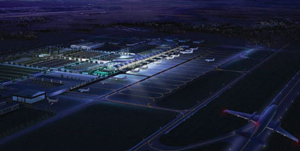 呼和浩特白塔机场航站区规划和航站楼方案第4张图片