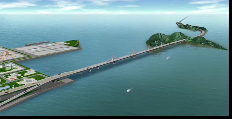 东海大桥效果图第2张图片