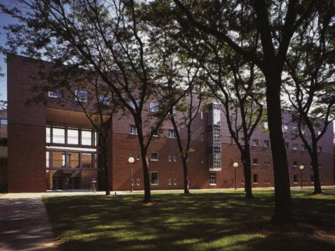 大学改扩建资料下载-佛雷多尼亚的纽约州立大学里德图书馆的扩建和改建