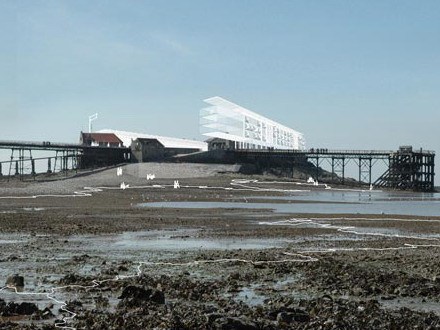 码头设计竞赛资料下载-英格兰Birnbeck岛屿码头设计方案