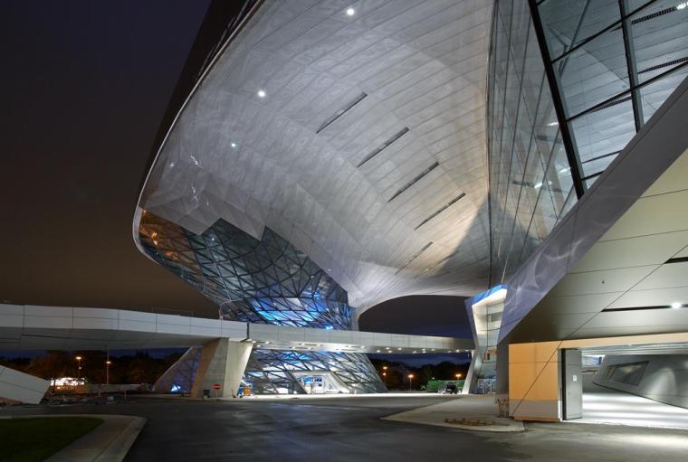 宝马中心BMW Welt-外部结构和桥梁 exterior of Dou-宝马中心BMW Welt第25张图片