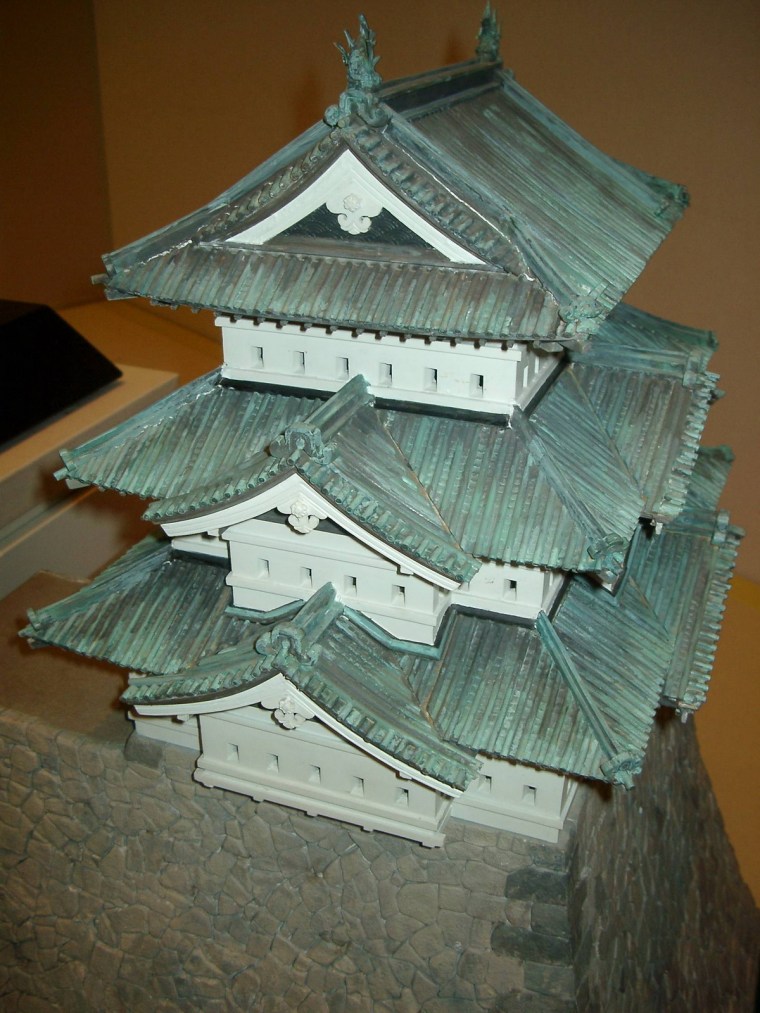 su城堡模型资料下载-中世纪城堡的主楼模型（original donjons in japan models）
