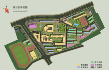 百色学院地图图片