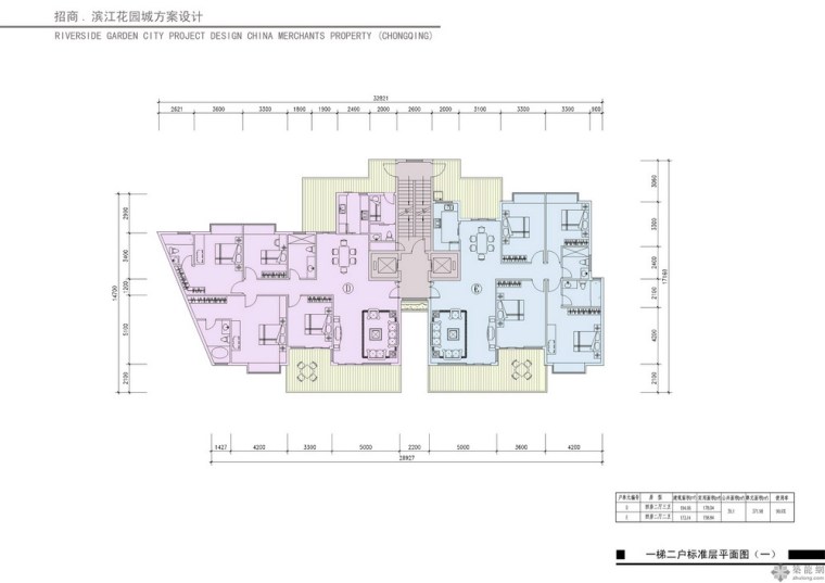 重庆某滨江花园城规划及建筑方案文本 第12张图片