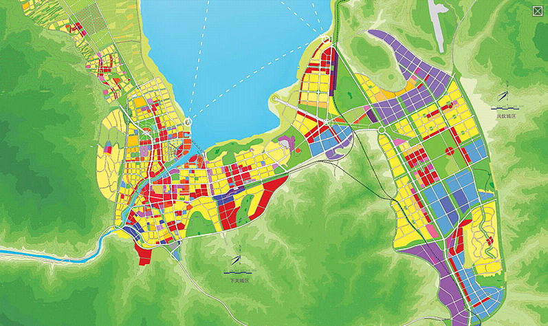 大理宾川未来城市规划图片