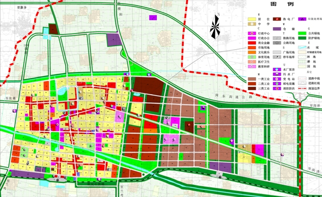 东明县公路规划图图片