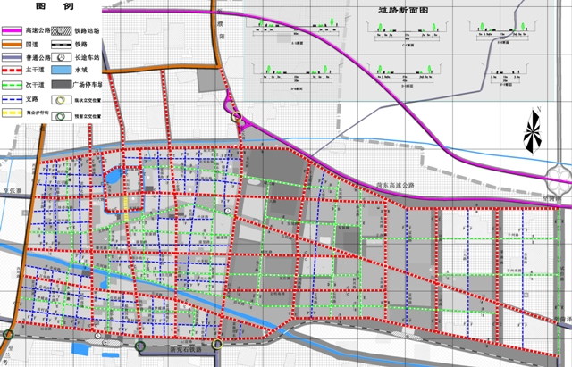 东明县小井镇规划图图片