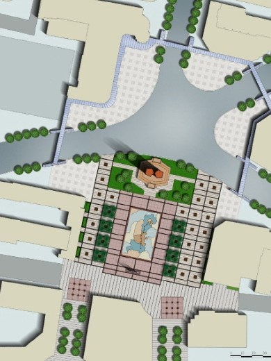 北京CBD中心国贸商城资料下载-郑州市中心城区总体概念性城市设计