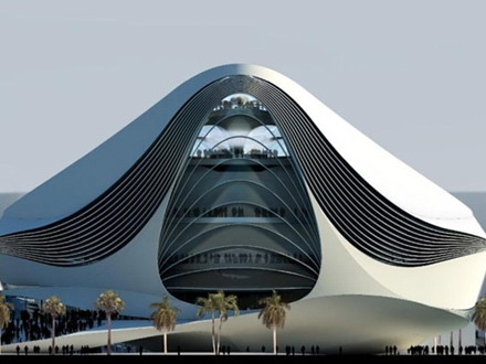 迪拜中东现代艺术博物馆建筑设计-文化建筑案例-筑龙建筑设计论坛