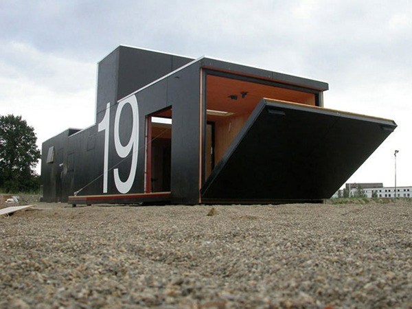 画室工作室模型资料下载-荷兰艺术家移动工作室No19房屋
