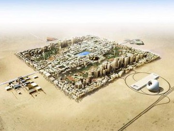 阿联酋在沙漠资料下载-沙漠之城-阿联酋的梦想