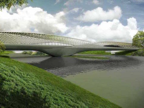 萨拉戈萨2008年世博会桥梁设计