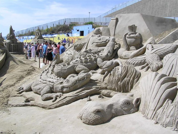 布赖顿码头沙雕(Brighton Sand Sculptures)