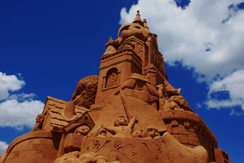 澳大利亚沙雕(sand castles)