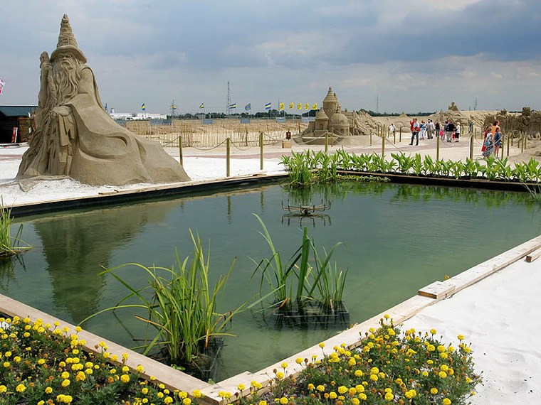 比利时沙雕(Sand sculptures in Lommel)