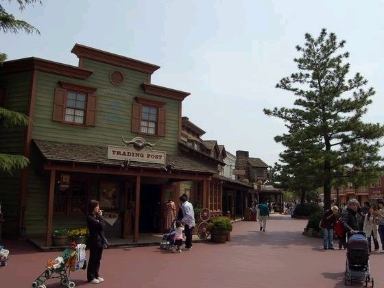 迪斯尼乐园cad资料下载-东京迪斯尼乐园西园(Tokyo Disneyland Westernland)