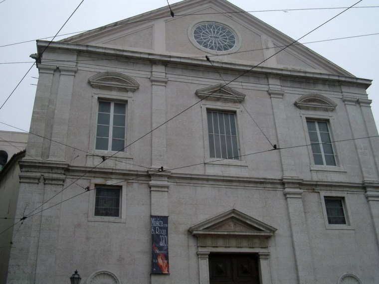 里斯本圣卡洛斯剧院资料下载-里斯本圣斯蒂芬教堂 (s roque)