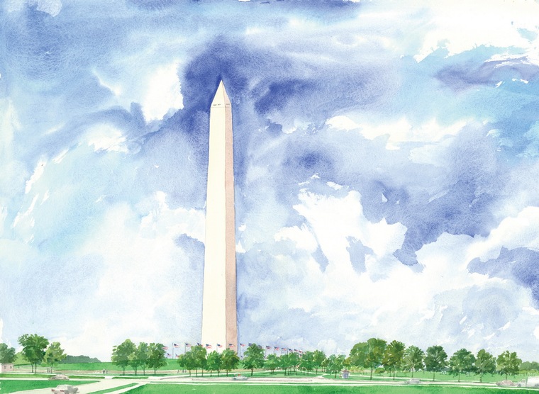 华盛顿纪念碑(Washington Monument)-华盛顿纪念碑(Washington Monument)第3张图片