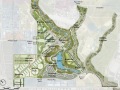 橘城公园总平面设计“21世纪的公园美景”（Orange County Great P