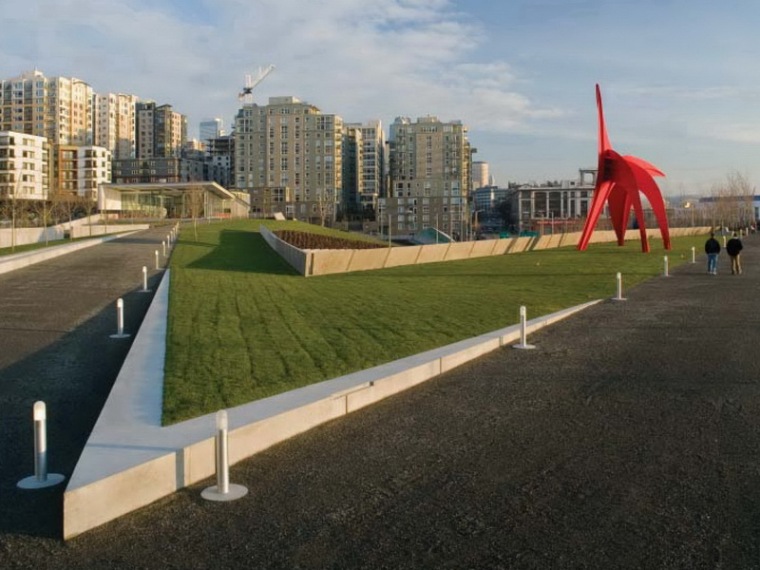 纽约苏格拉底雕塑公园资料下载-华盛顿奥林匹克雕塑公园(Olympic Sculpture Park)