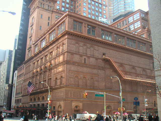 卡内基礼堂(carnegie hall)