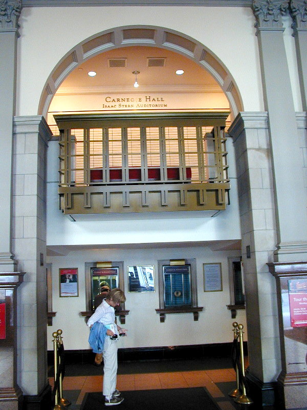 卡内基礼堂(carnegie hall)