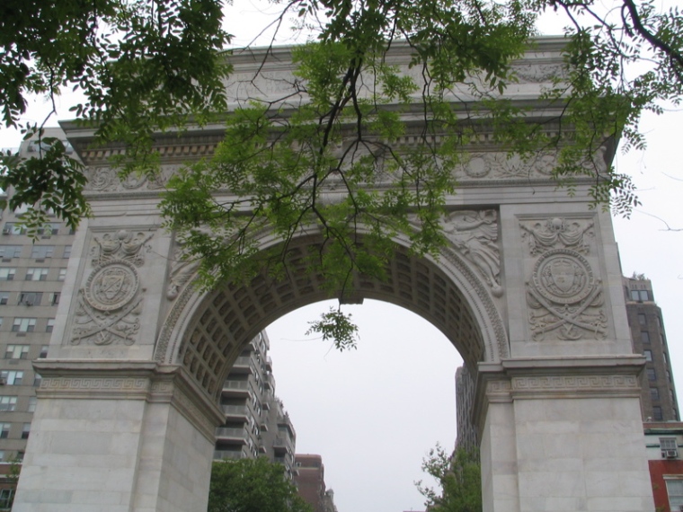 华盛顿越战纪念碑资料下载-华盛顿广场拱门(Washington Square Arch)