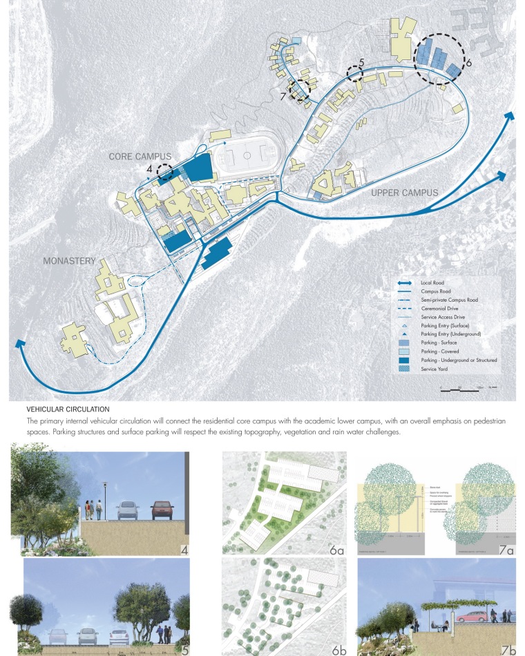 黎巴嫩巴拉曼大学校园总体规划(University of Balamand Campus Ma-黎巴嫩巴拉曼大学校园总体规划(University of Balamand Campus Master Plan)第12张图片