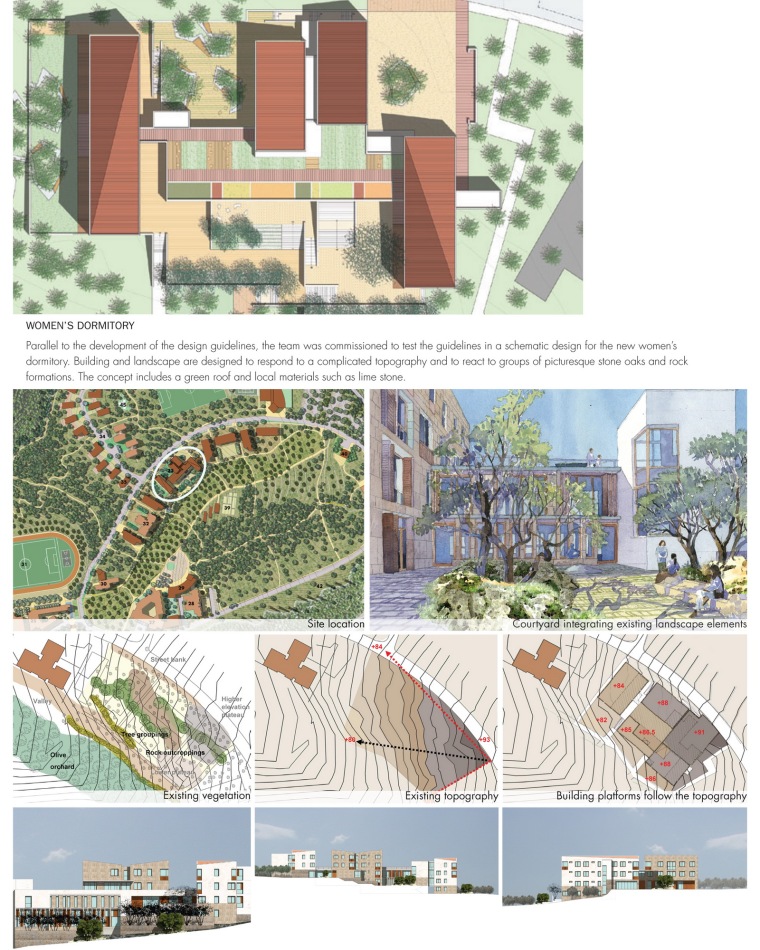 黎巴嫩巴拉曼大学校园总体规划(University of Balamand Campus Ma-黎巴嫩巴拉曼大学校园总体规划(University of Balamand Campus Master Plan)第13张图片