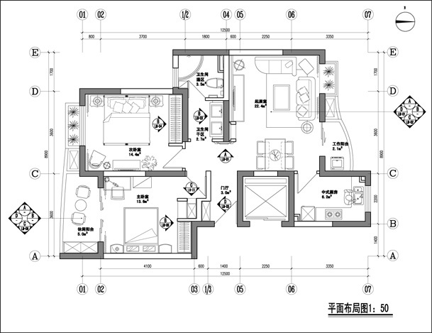 两居室第5张图片