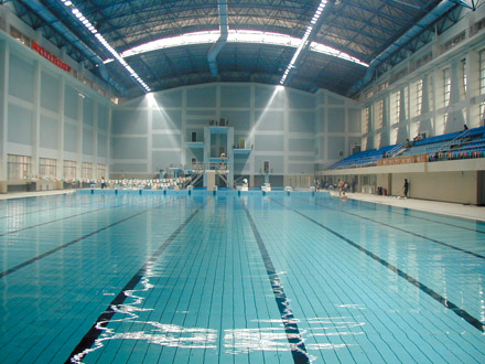 清华大学游泳跳水馆
