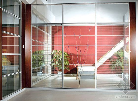 玻璃采光顶漏水预防资料下载-建筑玻璃门图片