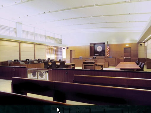 西雅图联邦法院平面图资料下载-美国联邦法院（UNITED STATES FEDERAL COURTHOUSE ）