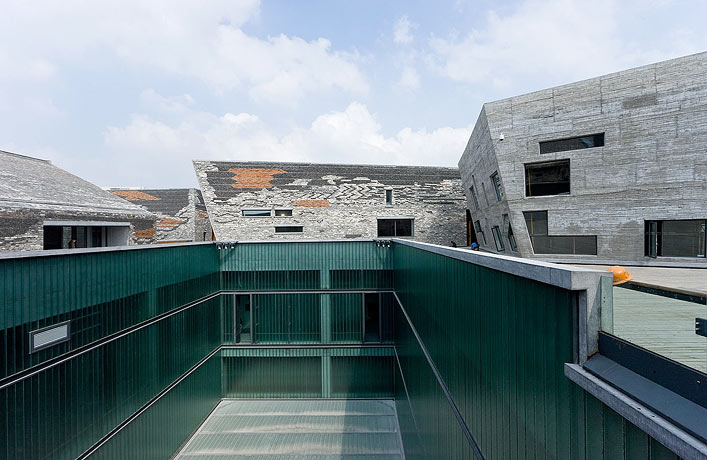 宁波博物馆-建筑师王澍-中国美术学院-文化建筑案例-筑龙建筑设计论坛