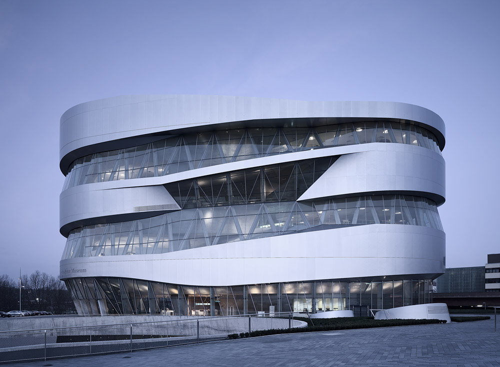 梅赛德斯-奔驰博物馆(mercedes-benz museum)