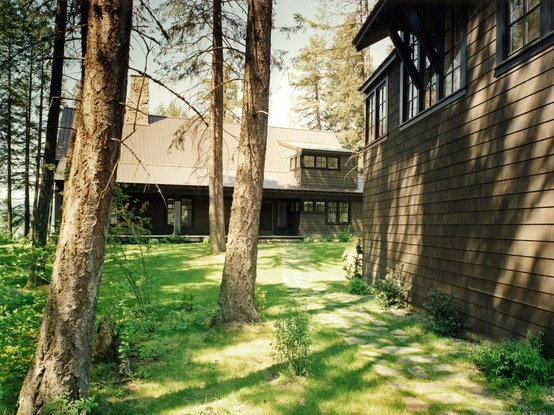 美国湖边别墅资料下载-爱达荷州湖边小屋(Idaho Lake Cabin)