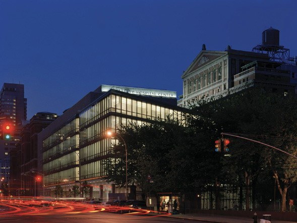 阿拉维文化艺术中心资料下载-贝尔维尤医院中心门诊服务设施(Bellevue Hospital Center)