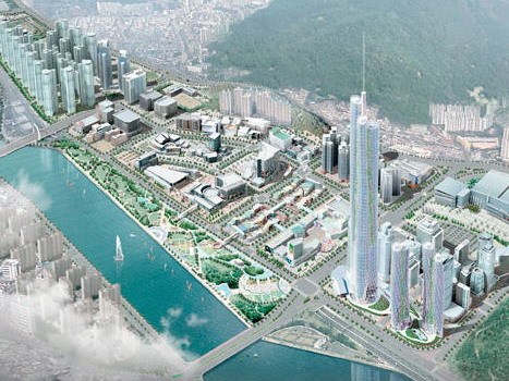 釜山商业建筑资料下载-釜山世界商务中心