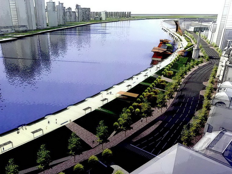 上海市外滩滨水区城市设计方案