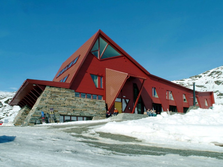 挪威景观酒店资料下载-挪威Turtagro酒店