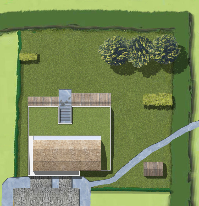 地势图 site plan-荷兰全景别墅第16张图片