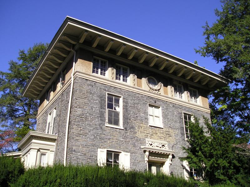 栗子山的漂亮别墅