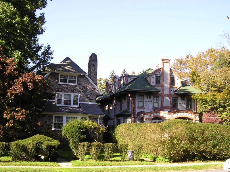 栗子山的漂亮别墅