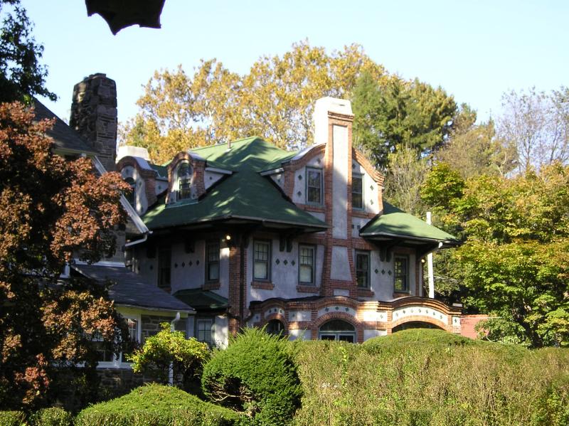 栗子山的漂亮别墅